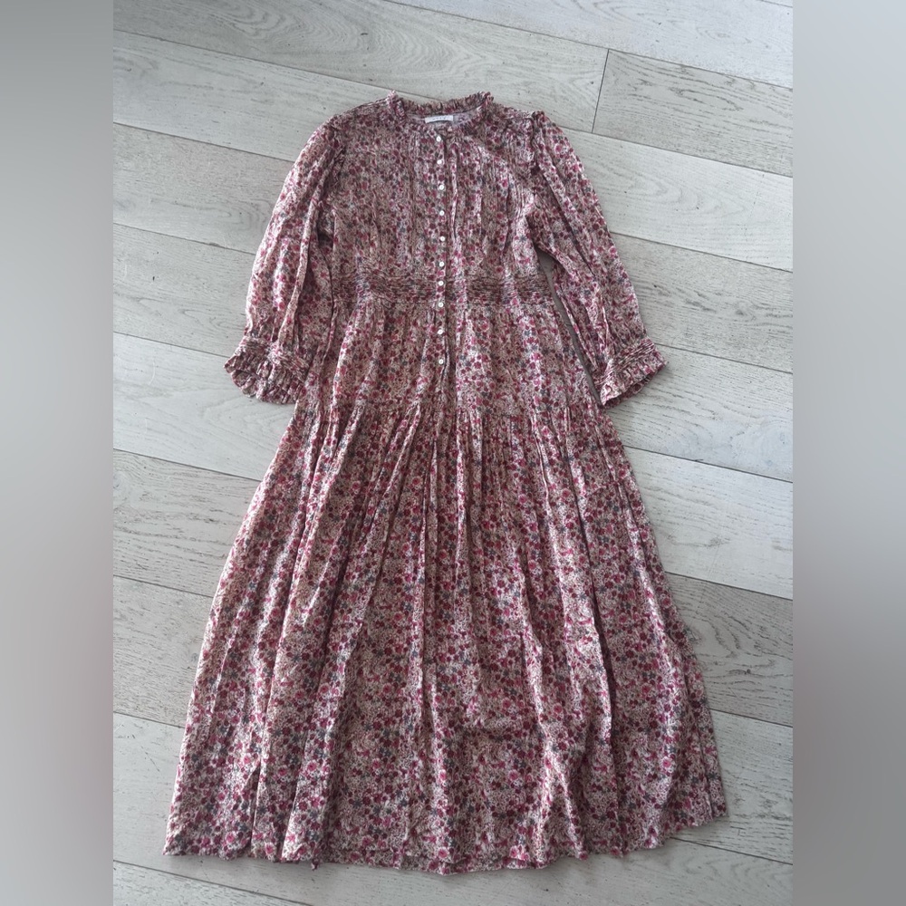 Doen Monet Dress pink valley L maxi dress - Picture 6 of 12